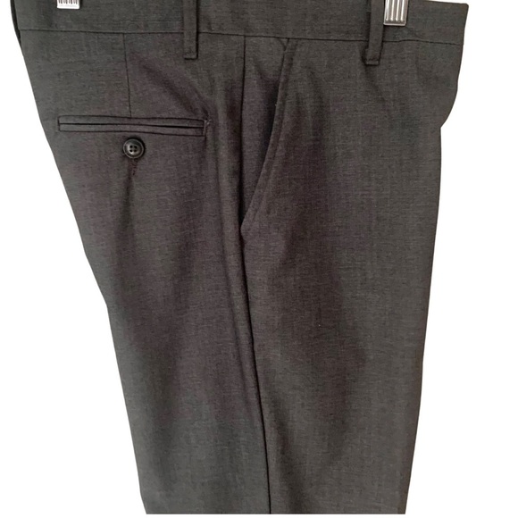 NWT CHAPS Boys Dress Pants Dark Charcoal Heather Style# C841180 Classic Size 10 - Picture 11 of 16